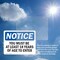 Signmission Must Be At Least 18 Years Of Age To Enter OSHA Notice Sign, Vinyl Decal, 7in W x 5in L, 2PK OS-2PACK-NS-D-57-L-15964 - alternate 2
